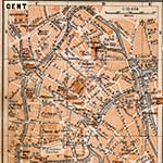 Ghent center  map in public domain, free, royalty free, royalty-free, download, use, high quality, non-copyright, copyright free, Creative Commons, 